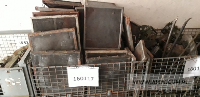 Złom metali żelaznych (kod odpadu 16 01 17) 